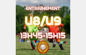 Entraînement U8